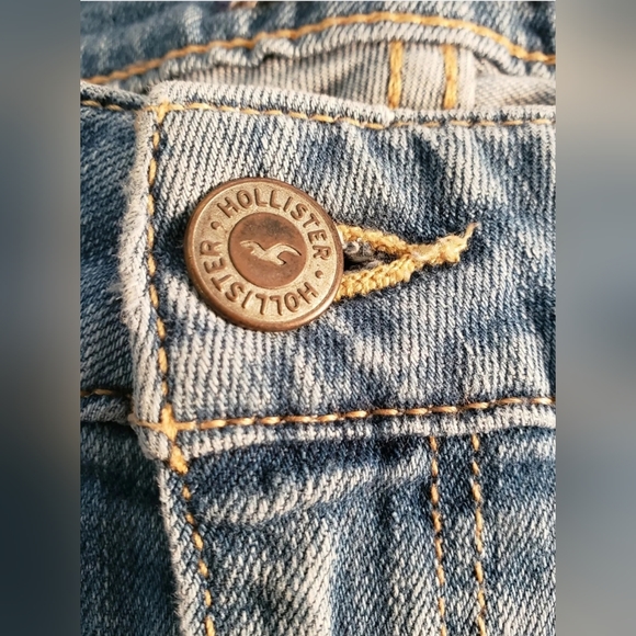 ❤️ HOLLISTER  JUNIORS DISTRESSED SKINNY JEANS 3L W 26 L 33 ❤️ - Picture 7 of 12